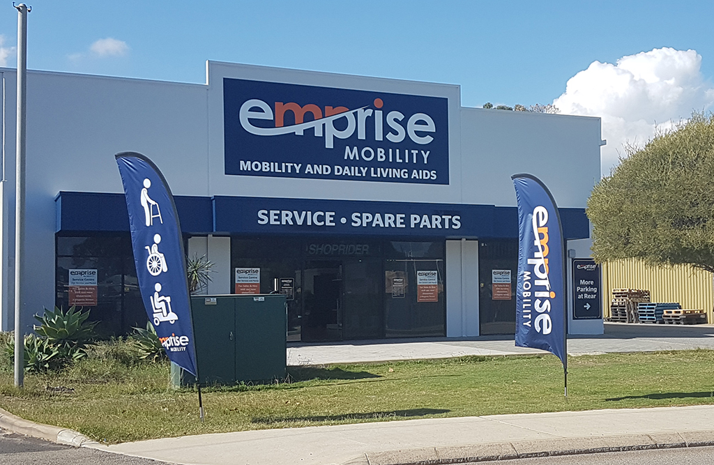 Emprise Mobility Service and Parts Centre - new look