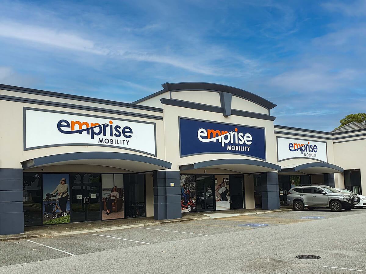 Emprise Mobility Mandurah Showroom building front